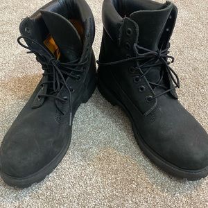 Black Timberland Boots